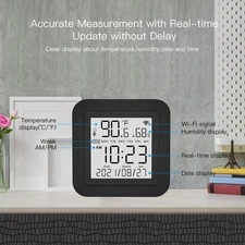 MOES WiFi IR Smart Thermometer Sensor + Remote Control For Air Conditioner TV US
