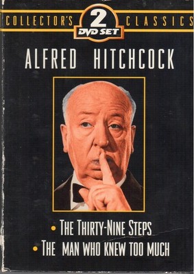 Alfred Hitchcock: The Man Who Knew Too Much / The Thirty-Nine Steps DVD NEW