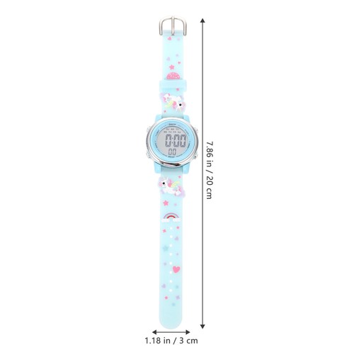 Wasserdichte Elektronische Uhr Kind Student Kinder Armbanduhr 3D-Cartoon-Uhr - Bild 2 von 12