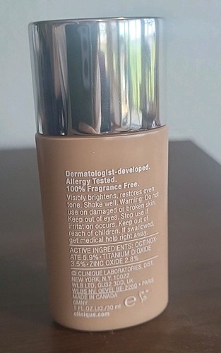 CLINIQUE Even Better Makeup Broad Spectrum SPF 15 CN 28 Ivory Damaged Box - Picture 4 of 20