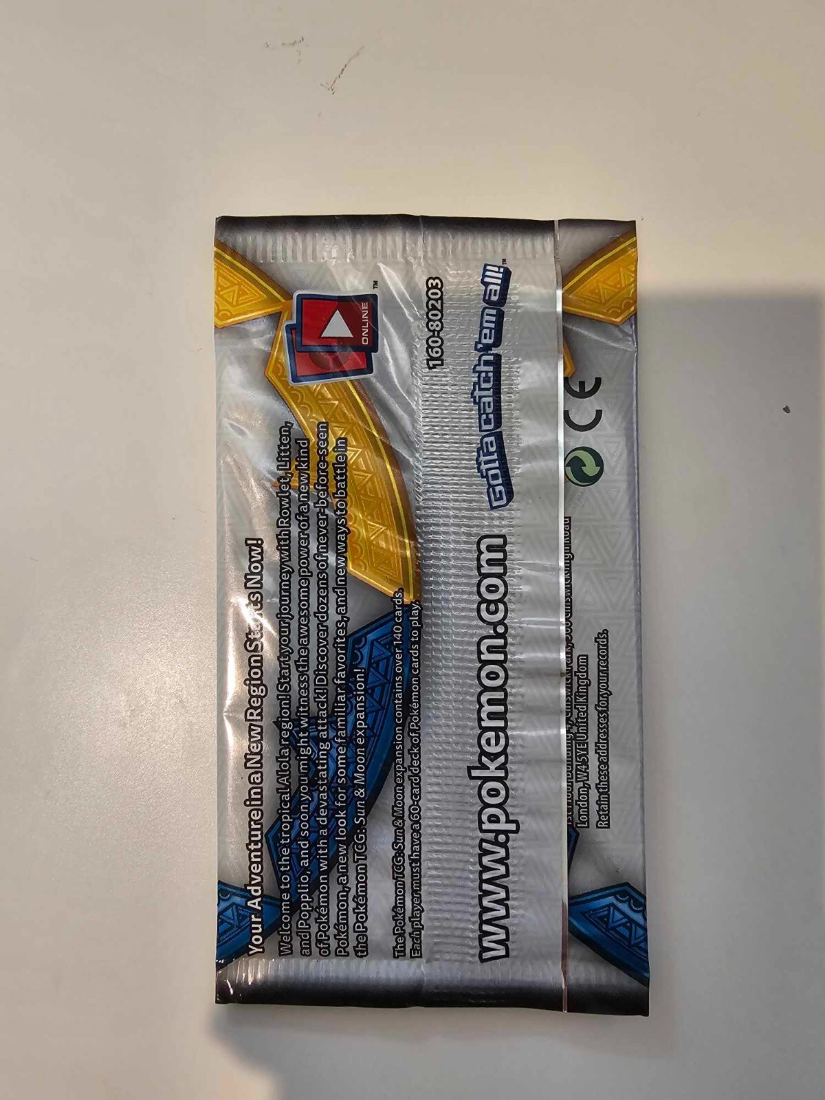 1x Pokemon Sun & Moon Sampling Pack 3-Card Pack Booster Pack TCG | eBay