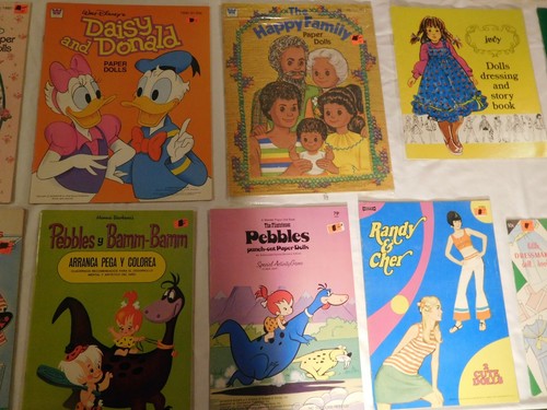 25 Vintage UNCUT Paper Doll Booklets UNUSED Barbie, Starr, Rosebud, Anastasia - Picture 7 of 12