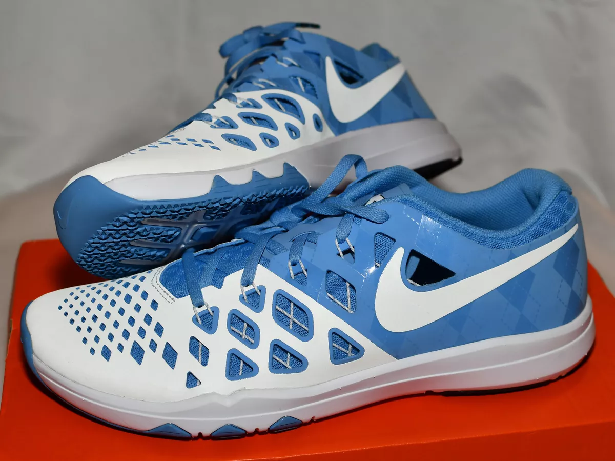 NEW Nike Shoes Speed 4 AMP North Carolina Blue Tarheels UNC Trainer Football