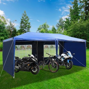 20x10 ft storage shed logic tent shelter car garage pe