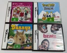 4 X Nintendo DS AUS PAL Games Tamagotchi Connexion Corner Shop Groovy Chick