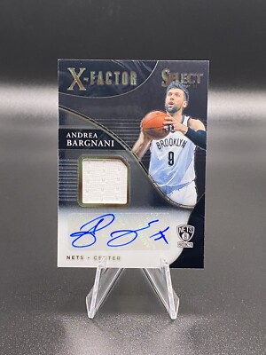 2020-21 Select X Factor Memorabilia Signatures #11 Andrea Bargnani Autograph/249