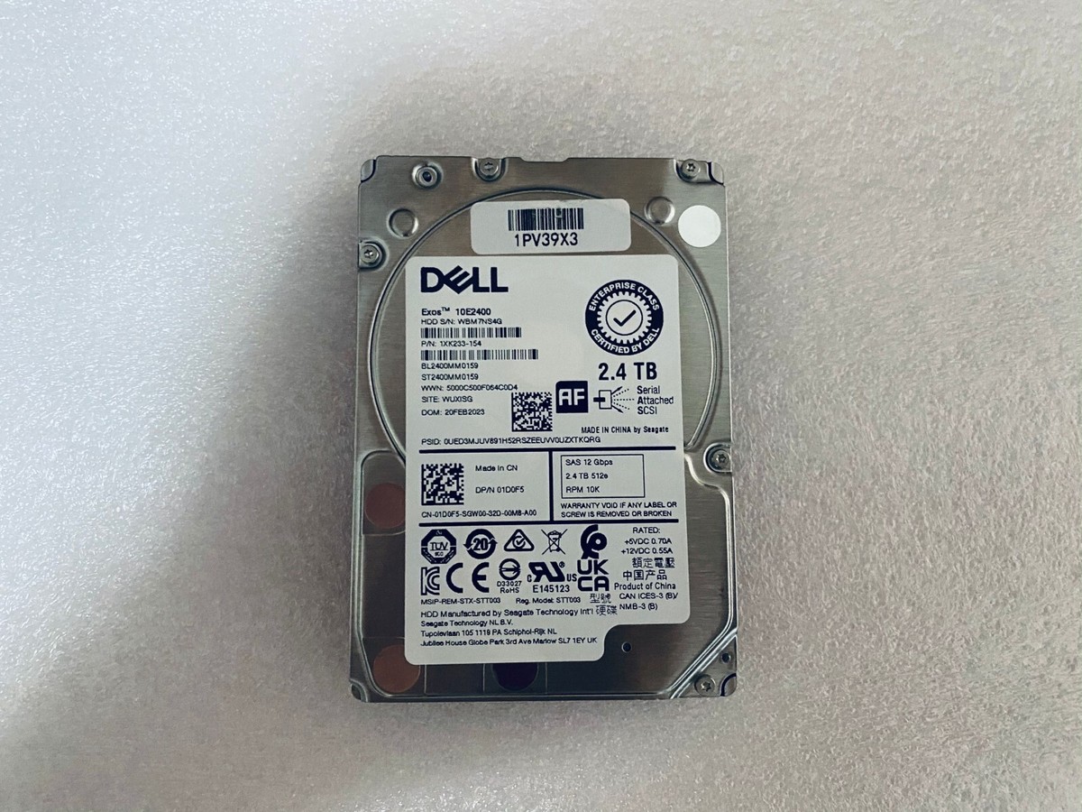 Dell 1D0F5 ST2400MM0159 2.4TB 10K SAS 2.5