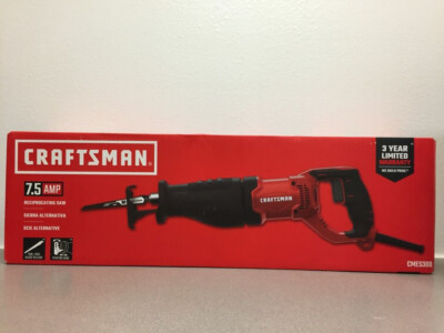 Craftsman CMES300 amps Corded Brushed Reciprocating Saw