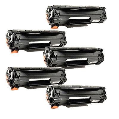 5-Pk/Pack 83A CF283A Toner Cartridge For HP M201dw M201n MFP M125a M125nw M127fw