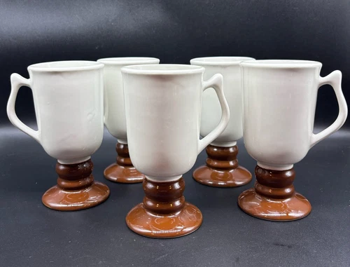 Hall Pottery Irish Coffee Mugs 1272 