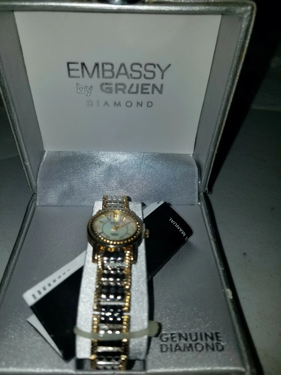 Embassy genuine diamond best sale watch