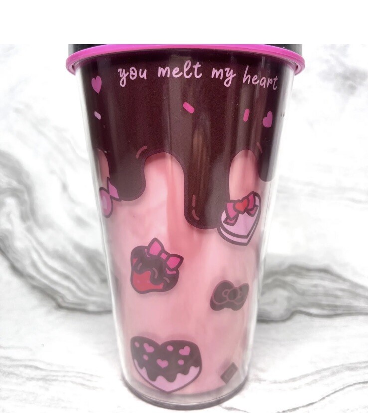 kuu♡ ZAK DESIGNS 2024 CVS Valentines Hello Kitty Double Wall Tumbler w