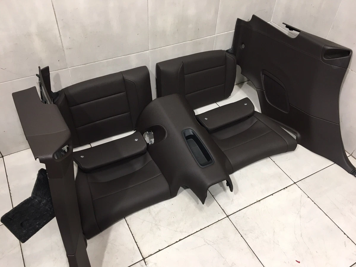 PORSCHE CONVERTIBLE ESPRESSO BROWN 991 GTS 911 REAR SEATS INTERIOR