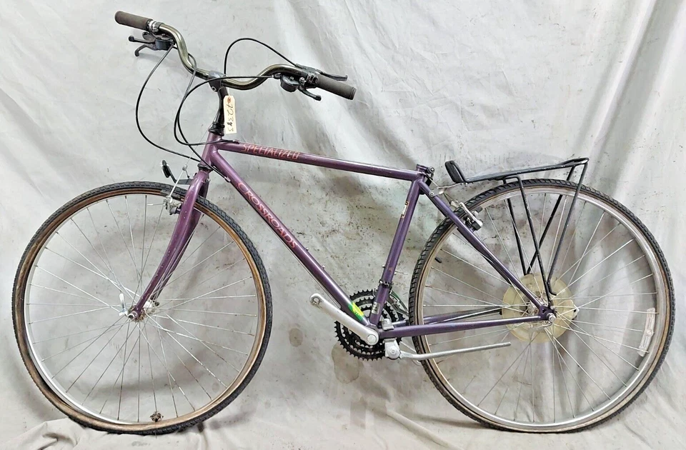 1994 Specialized Crossroads City Hybrid Bike Large 18" Tange Chromoly Ships USA! - Image 2 of 4