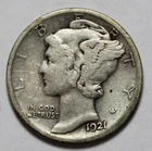 1921 D Mercury Dime M326