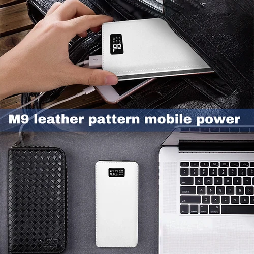 M9 Fast Charging High Capacity Digital Mobile Power Bank for Travel Camping - Picture 7 of 8