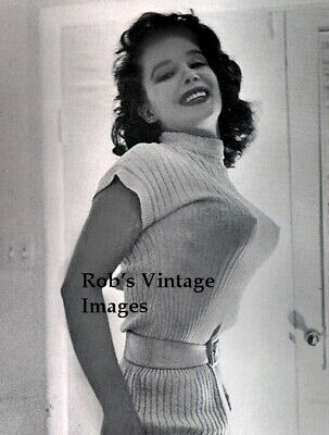 BULLET BRA MAMA photo Retro 1950's Sassy Sweater Gal Fashion Model