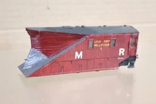 HORNBY DUBLO KIT BUILT MR LMS SNOW PLOUGH WAGON 1 HELLFIELD ol