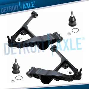 Detroit Axle Front Lower Control Arm Kit With Ball Joints For Chevy GMC Silverado Sierra 1500 (4pc)