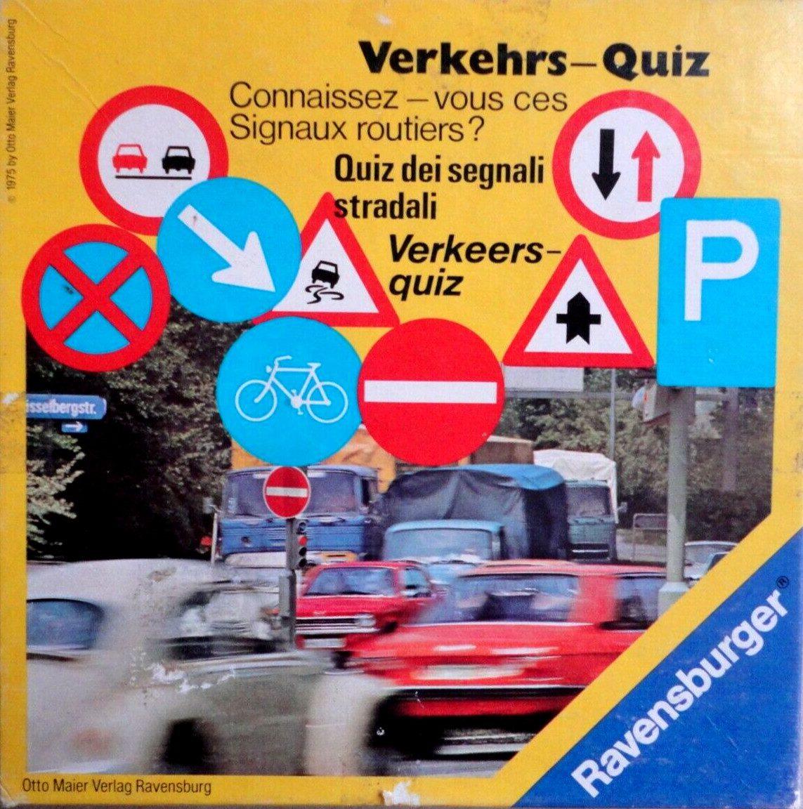 Ravensburger Verkehrs-Quiz, Lernspiel für Schulanfänger ab 8 Jahren vollständig