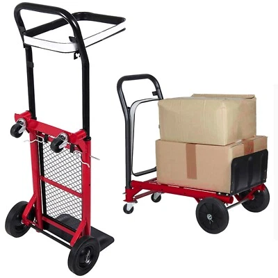 CRYSTALS Sack Truck Trolley Heavy Duty Multi Purpose Industrial Folding Hand Cart