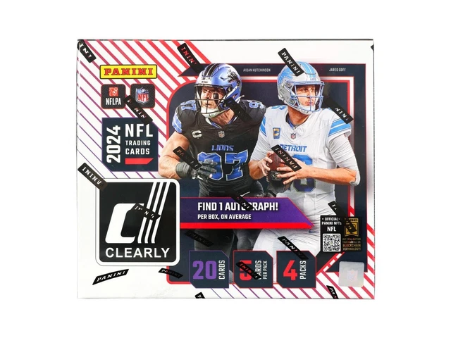Rip & Ship 2024 PANINI CLEARLY DONRUSS FOOTBALL HOBBY BOX
