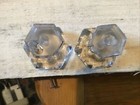 Two Vintage Glass Drawer Furniture Pulls — photo 2