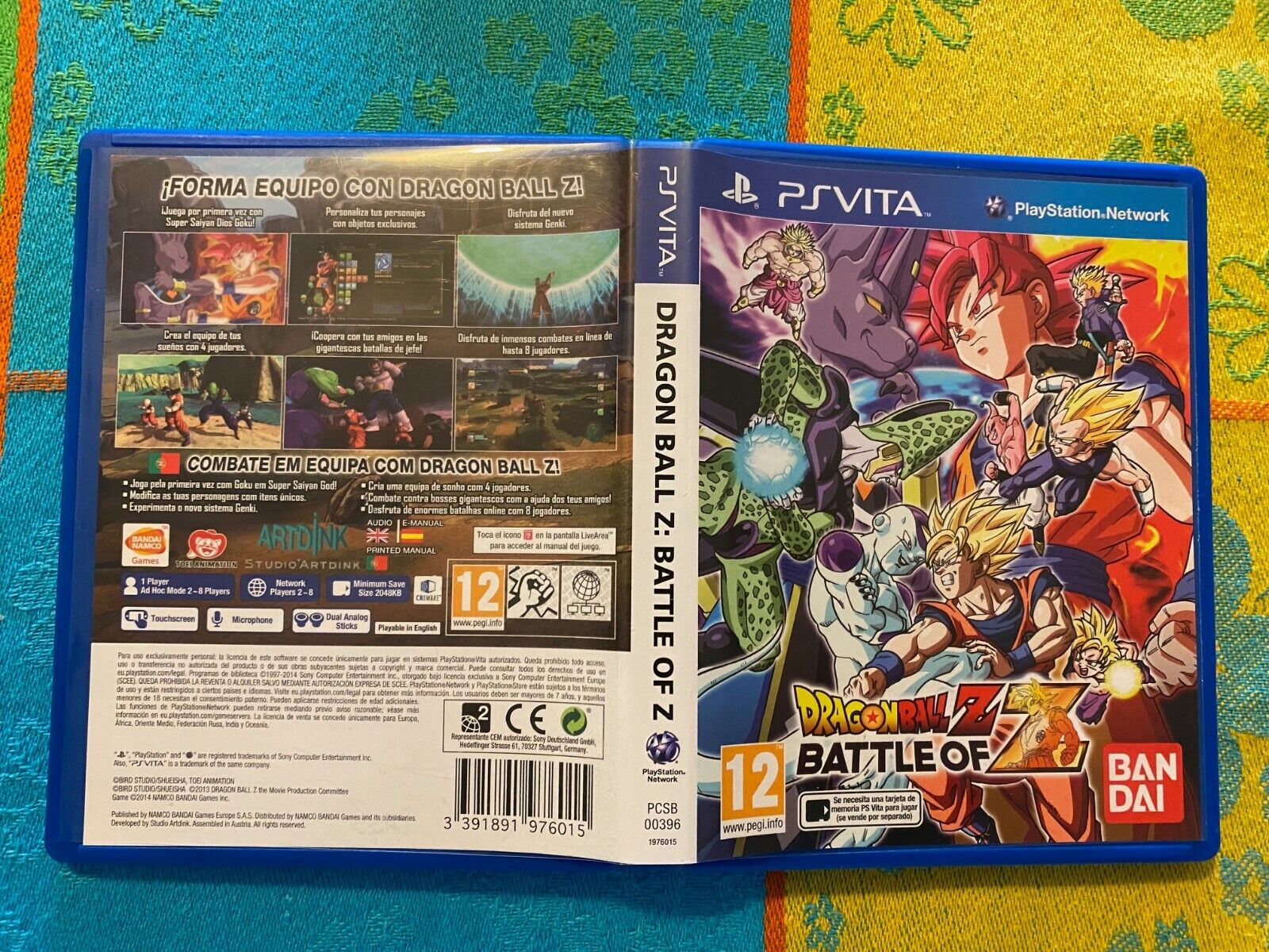 DRAGON BALL Z Battle Of Z Playstation Vita PSVITA PAL REGION FREE English E Tania popularność
