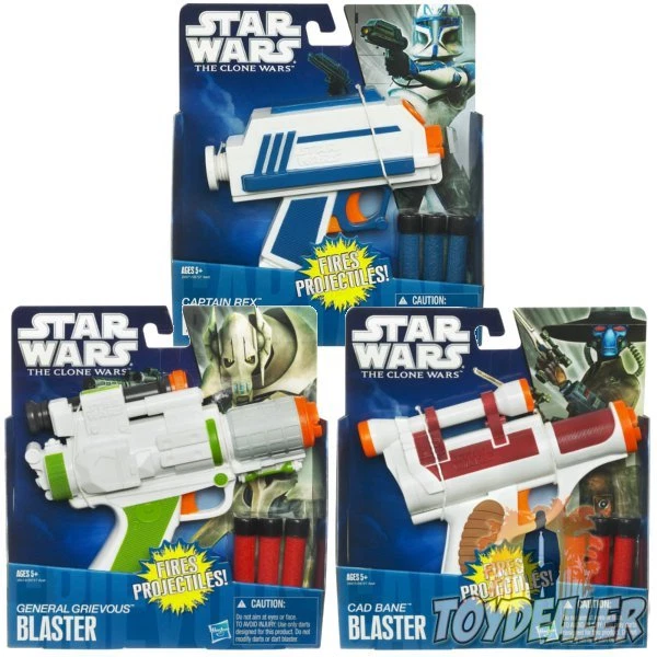 Star Wars Blaster Pistole Nerf Fasching Kostüm Kinder Halloween 3 Darts Hasbro