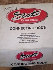 Scat 2-icr6000 26000 Connecting Rod Set 8 Pieces Sealed Individually Scat 2-icr6000 26000 Connecting Rod Set 8 Pieces Sealed Individually