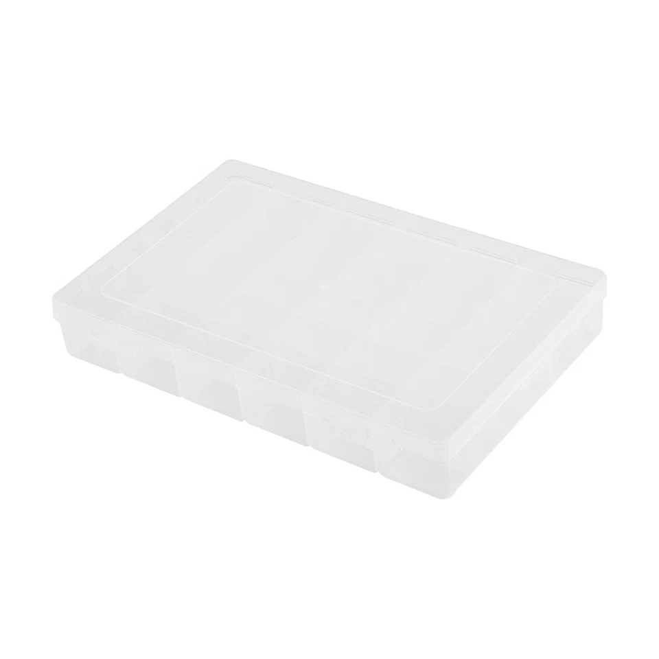 Éventails Transparent Plastique Rangement Caisse Schmuckschachteln Perles - Photo 4/4