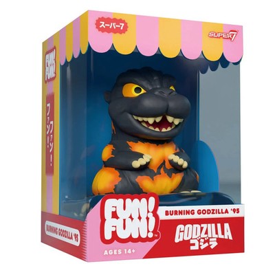 Burning Godzilla '95 Super7 Toho Fun Fun Vinyl Figure Wave 2