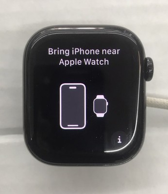 GPS Only Apple Watch Series 10 46MM Jet Black Aluminum Black Sport Band A2999