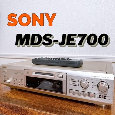 Sony MDS-JE700 MiniDisc MD Recorder Deck Player Home Audio Component Used