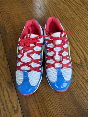 Bloch SO523L Jazz & Hip Hop Dance Shoes White Blue Red Yellow Green