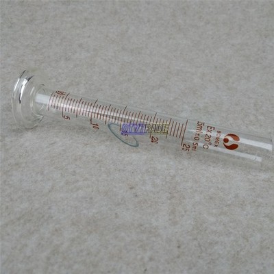 2PCS New 25mL Graduated Measuring Glass Cylinder Lab Borosilicate Glassware *yt