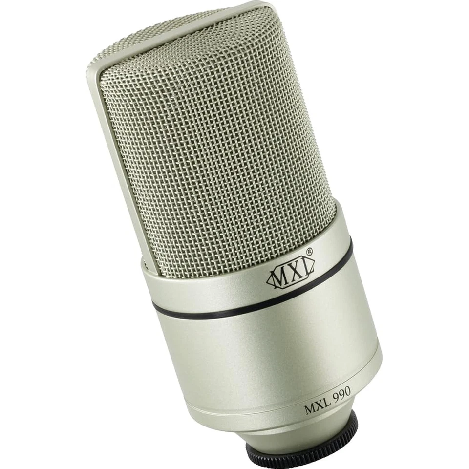 MXL 990 Condenser Microphone for Podcasting, Singing, Home Studio Recording, ... - Image 2 of 4