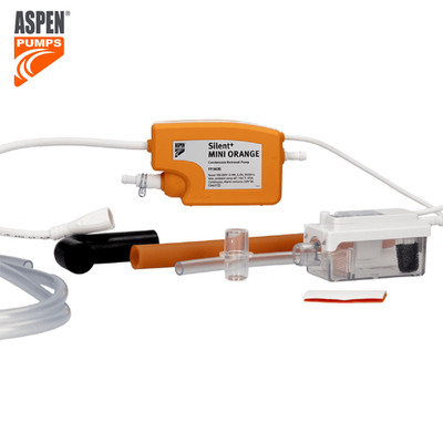 Kondensatpumpe Klimaanlage Silent+ MINI ORANGE - Aspen Pumps