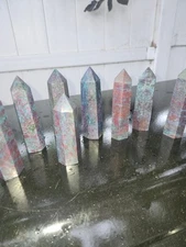 3.25 to 4 inch ruby in kyanite towers