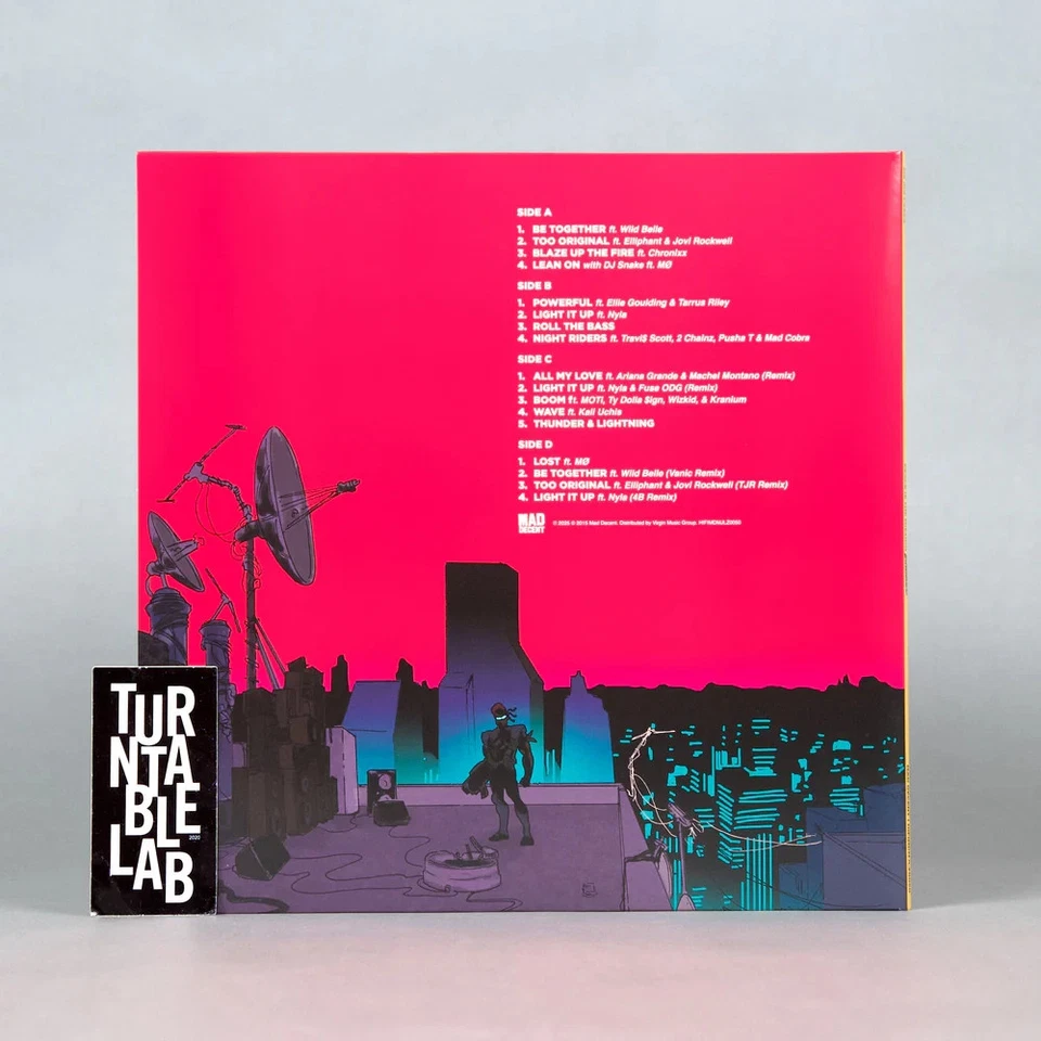 NEW Major Lazer - Peace Is The Mission Extended 2 LP Slime Vinyl Limited EDT 500 - Image 4 of 4