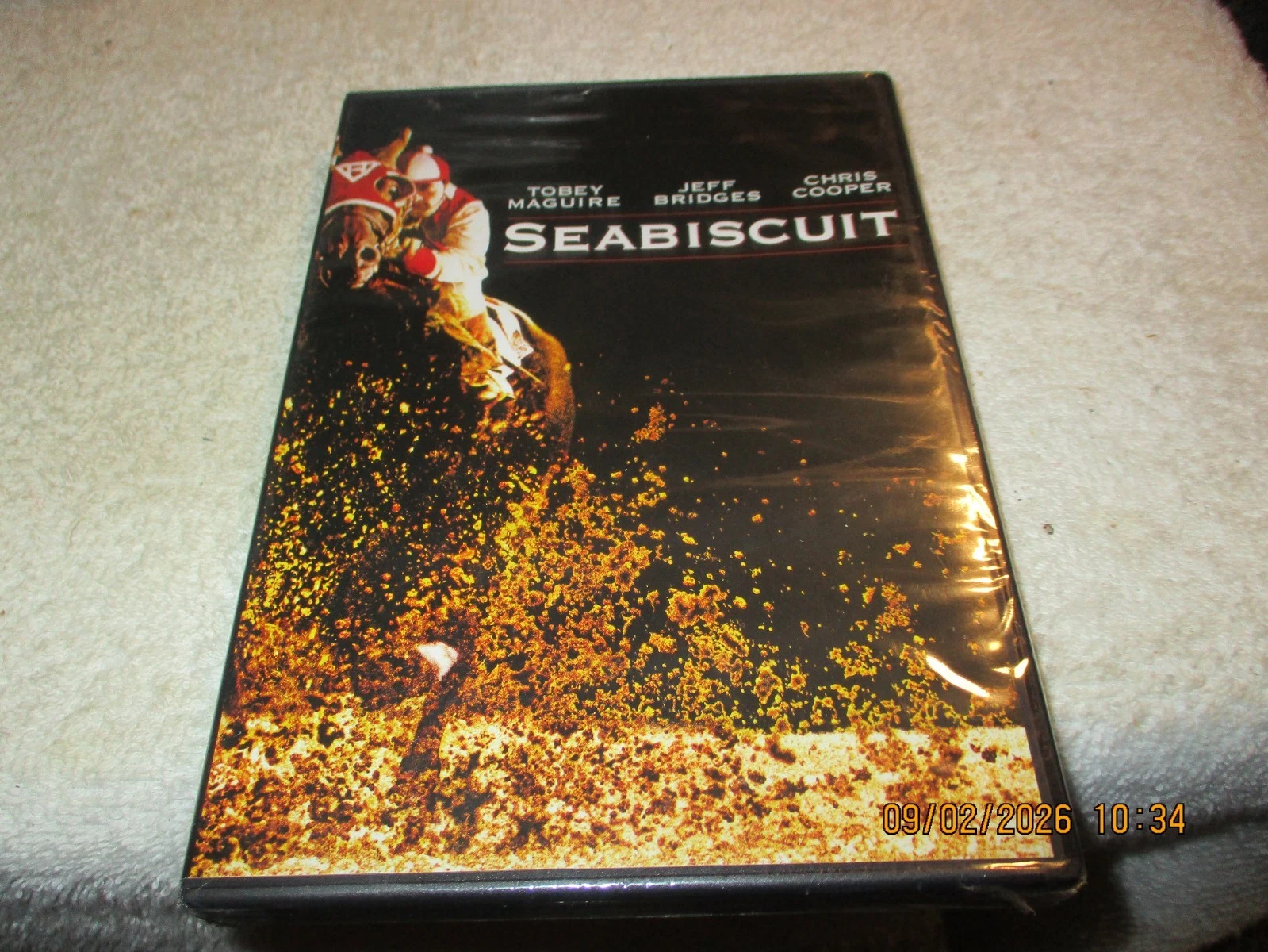 Seabiscuit (DVD, 2003, Widescreen) New & Sealed