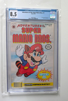 Valiant Adventures of the Super Mario Bros. #1 CGC 8.5 VF+ Englisch 1991