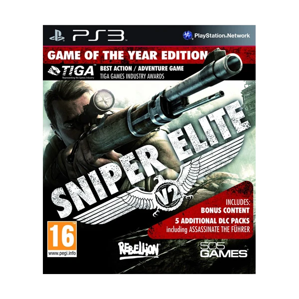 Sniper Elite V2 (GOTY) | PlayStation3 PS3 Sony | PAL España ES | Completo