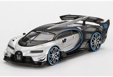 1/64 Bugatti Vision Gran Turismo LHD Silver Mini GT MGT00369-L Diecast