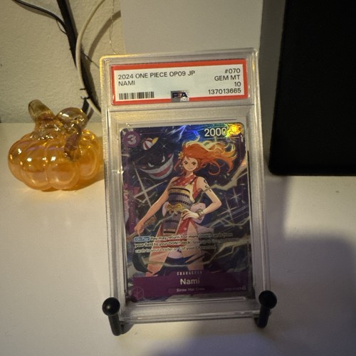 One Piece Card Game Nami OP09-070 Premium Best Selection Vol 4 PSA 10