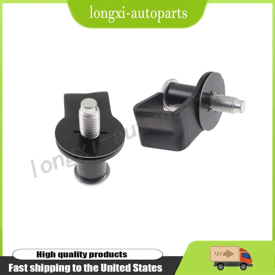 2PCS Door Latch Striker Bolts Pair  for Ford Lincoln Mercury 1980-1997 38448 Foto 4 de 4
