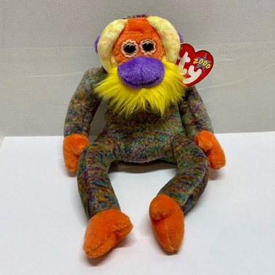 Vintage Ty Beanie Baby Bananas Monkey 2000 Retired 8.5 Inch Plush Rare EUC