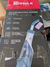 New Enhulk 20V Portable Rechargeable 4200 Pool Cleaner Vacuum PCT403T