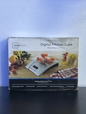 Mainstays modern Glass Digital MAX 11 LBS scale with Touch control buttons