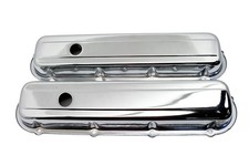 Chrome Steel Valve Covers Fits 19681984 Cadillac 368425472500